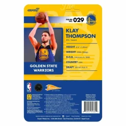 NBA Basketball - Klay Thompson Golden State Warriors Supersports ReAction 3.75” Action Figure