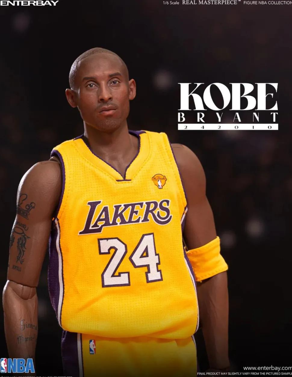 NBA Basketball - Kobe Bryant 242010 Real Masterpiece 1/6th Scale Action Figure