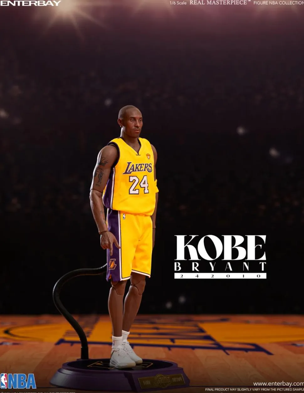 NBA Basketball - Kobe Bryant 242010 Real Masterpiece 1/6th Scale Action Figure