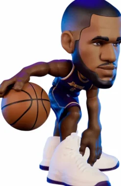 NBA Basketball - LeBron James Los Angeles Lakers (Purple Jersey) smAll-Stars Minis 6" Vinyl Figure