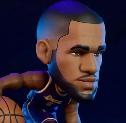 NBA Basketball - LeBron James Los Angeles Lakers (Purple Jersey) smAll-Stars Minis 6" Vinyl Figure