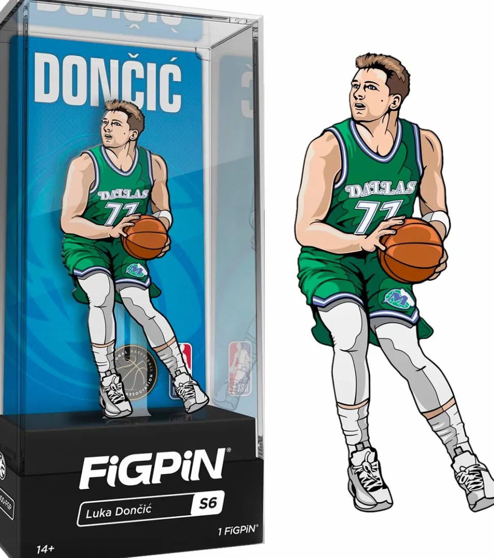 NBA Basketball - Luka Doncic Dallas Mavericks FigPin Enamel Pin