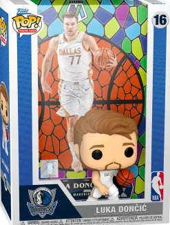 NBA Basketball - Luka Doncic Dallas Mavericks Panini Mosaic Pop! Trading Cards Vinyl Figure