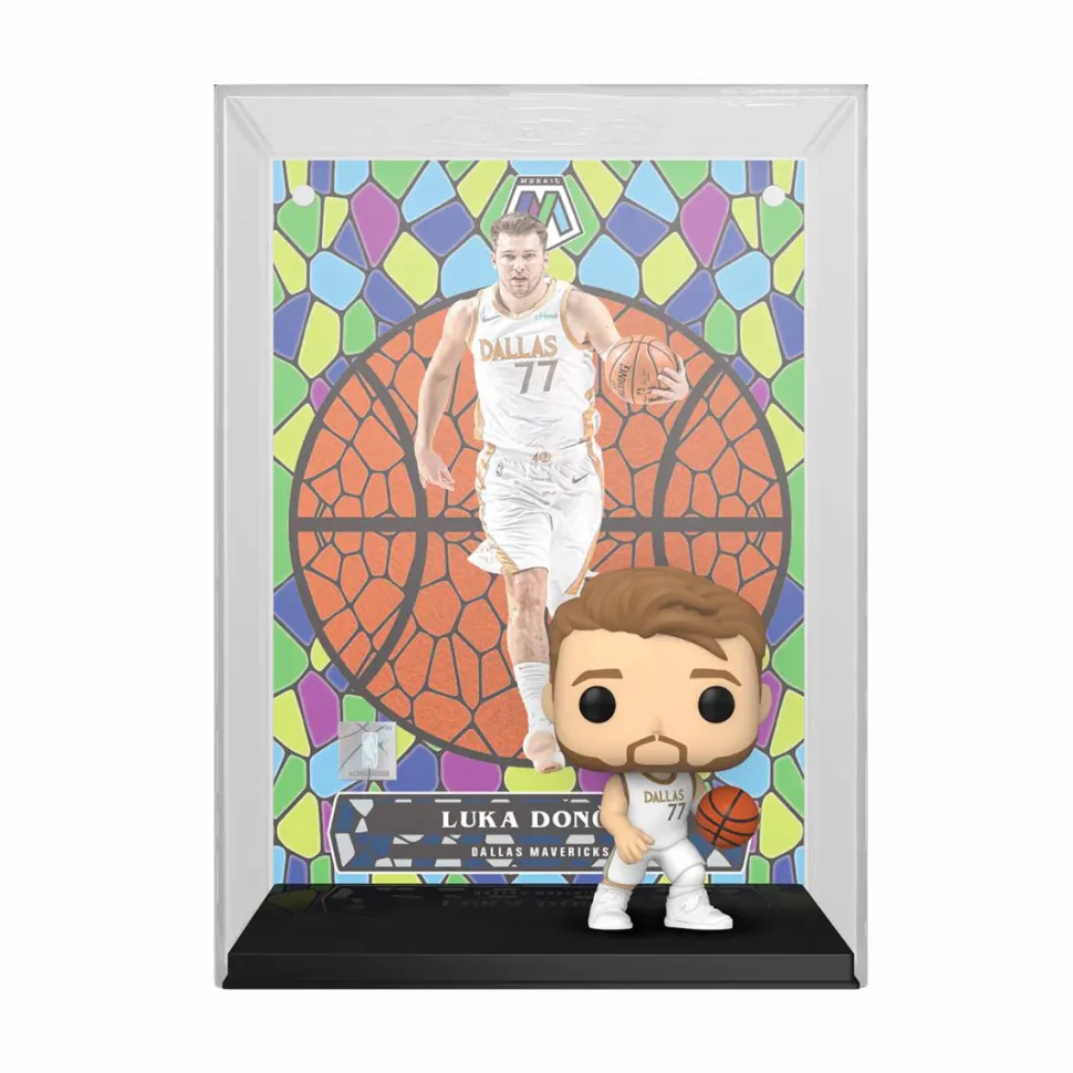 NBA Basketball - Luka Doncic Dallas Mavericks Panini Mosaic Pop! Trading Cards Vinyl Figure