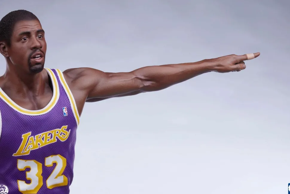 NBA Basketball - Magic Johnson Los Angeles Lakers 1/4 Scale Statue