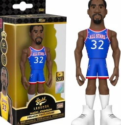 NBA Basketball - Magic Johnson L.A. Lakers 5” Gold Premium Vinyl Figure