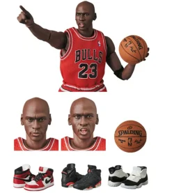 NBA Basketball - Michael Jordan (Chicago Bulls) MAFEX 1/12th Scale Action Figure