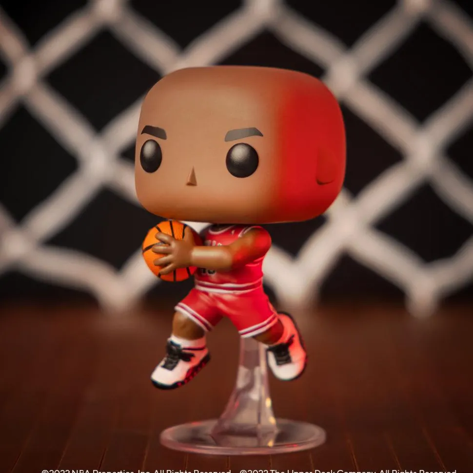 NBA Basketball - Michael Jordan Chicago Bulls #45 Jersey Pop! Vinyl Figure (Funko / Popcultcha Exclusive)