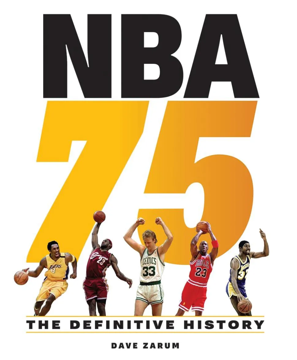 NBA Basketball - NBA 75: The Definitive History Hardcover Book