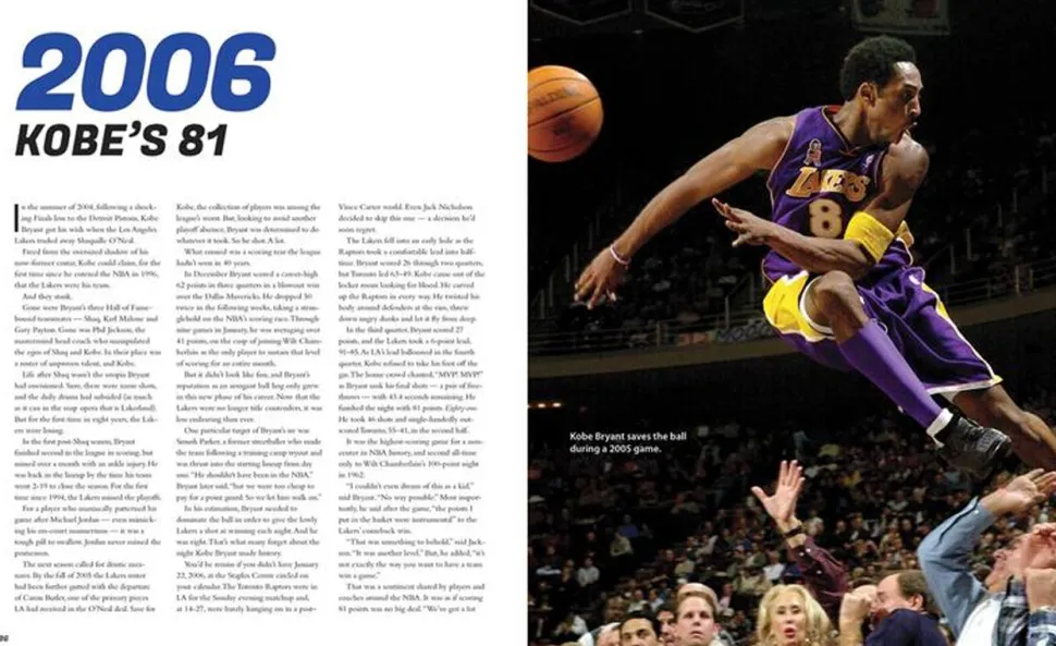 NBA Basketball - NBA 75: The Definitive History Hardcover Book