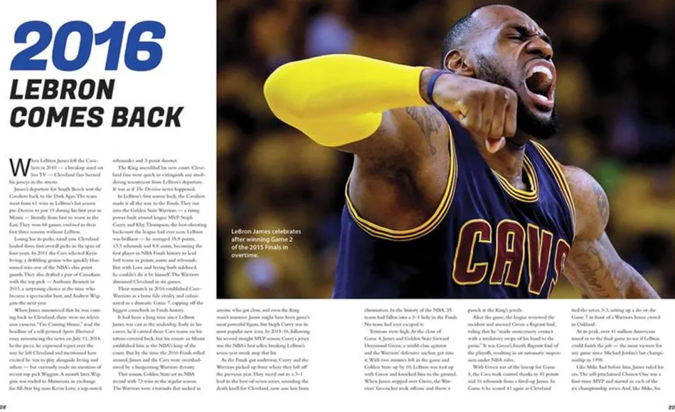 NBA Basketball - NBA 75: The Definitive History Hardcover Book
