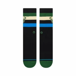 NBA Basketball - NBA Basketball x Stance Milwaukee Bucks Crew Socks (One Size)