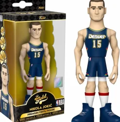 NBA Basketball - Nikola Jokic Denver Nuggets Away Uniform 5" Gold Premium Vinyl Figure