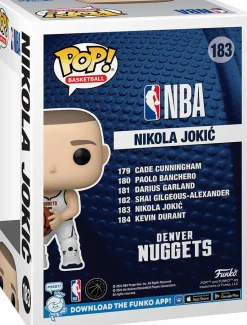 NBA Basketball - Nikola Jokic (Denver Nuggets) Pop! Vinyl Figure