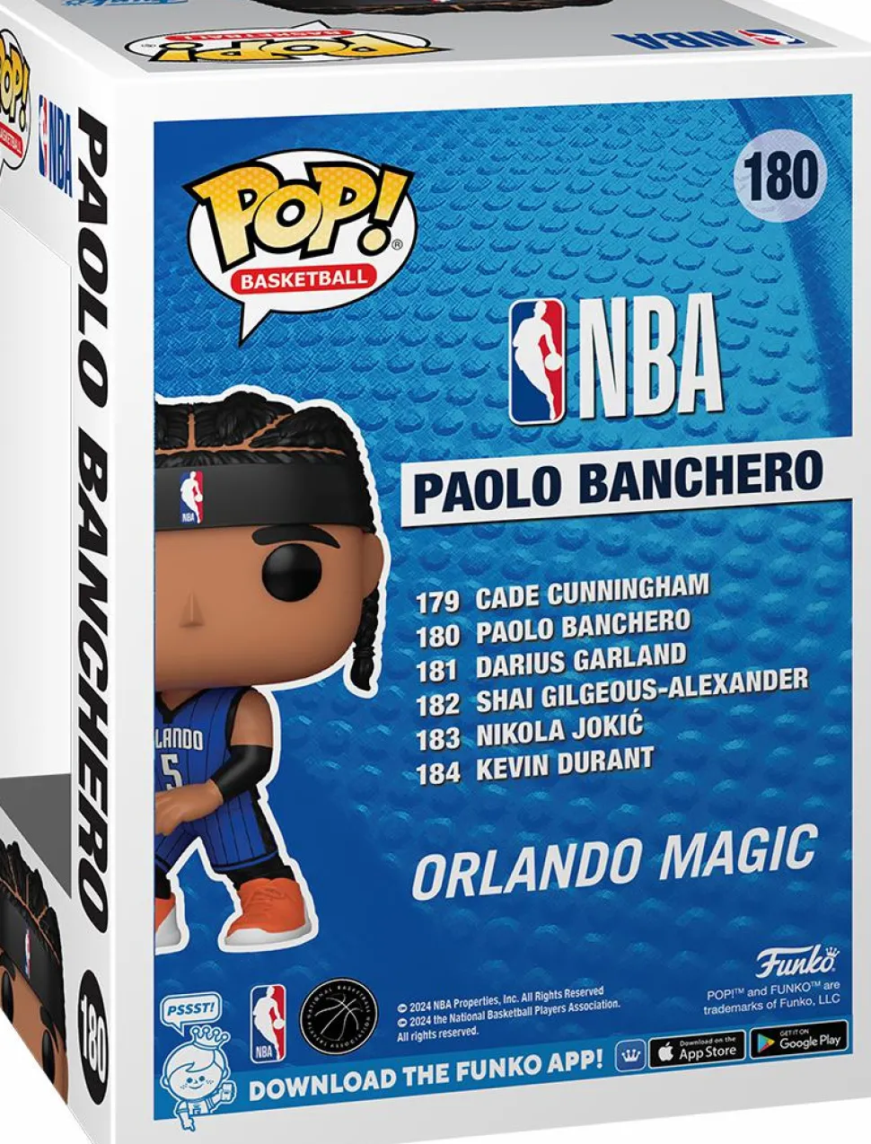 NBA Basketball - Paolo Banchero (Orlando Magic) Pop! Vinyl Figure