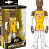 NBA Basketball - Russell Westbrook L.A. Lakers 2021 Championship Edition Jersey 5" Gold Premium Vinyl Figure