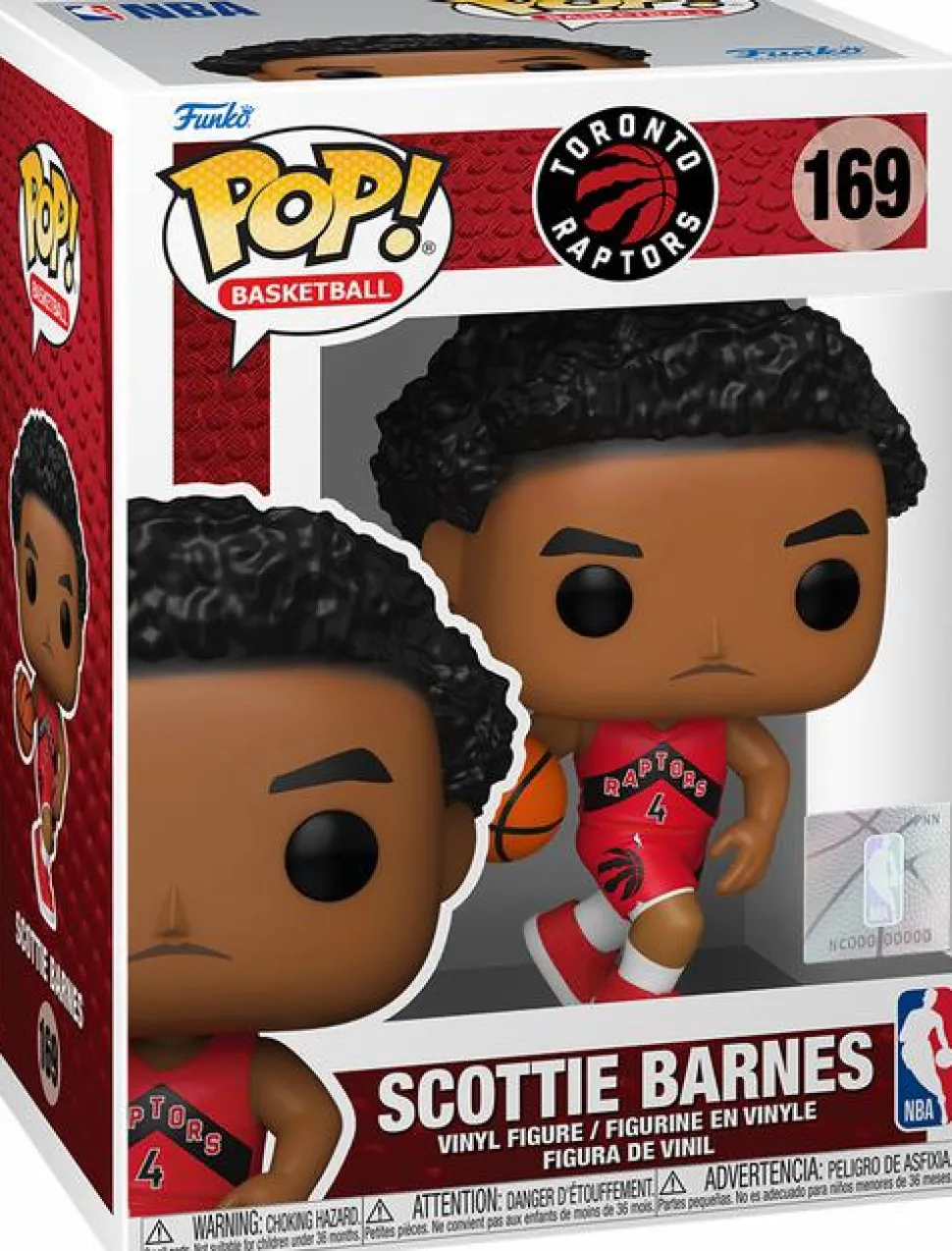 NBA Basketball - Scottie Barnes Toronto Raptors Pop! Vinyl Figure