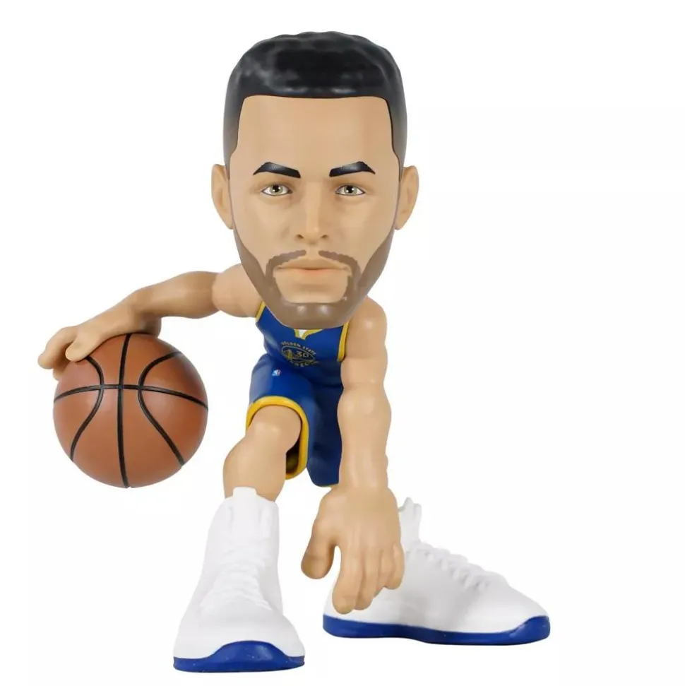 NBA Basketball - Stephen Curry Golden State Warriors (Blue Jersey) smAll-Stars Minis 6" Vinyl Figure