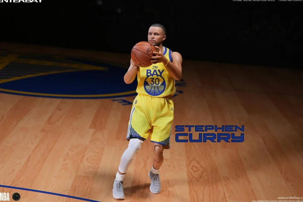 NBA Basketball - Stephen Curry 1/6th Scale Enterbay Action Figure