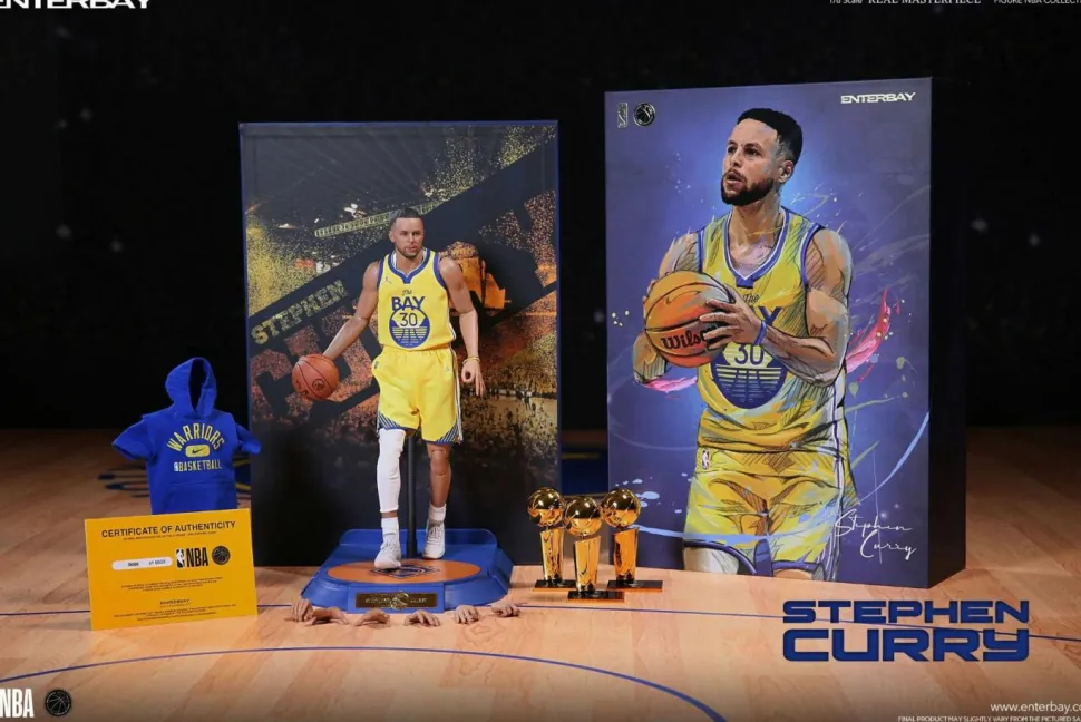 NBA Basketball - Stephen Curry 1/6th Scale Enterbay Action Figure