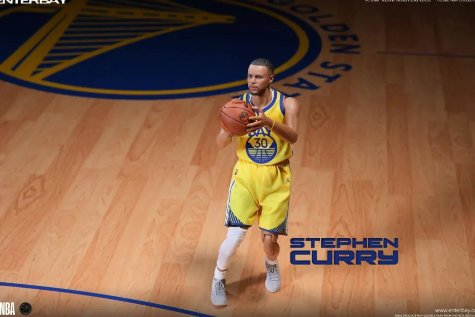 NBA Basketball - Stephen Curry 1/6th Scale Enterbay Action Figure