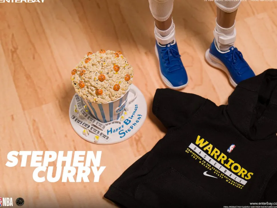 NBA Basketball - Stephen Curry Real Masterpiece 1/6th Scale Action Figure
