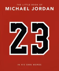 NBA Basketball - The Little Book of Michael Jordan Hardcover Book