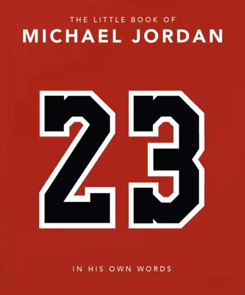 NBA Basketball - The Little Book of Michael Jordan Hardcover Book