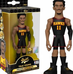 NBA Basketball - Trae Young Atlanta Hawks 5" Gold Premium Vinyl Figure