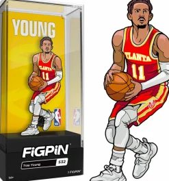 NBA Basketball - Trae Young Atlanta Hawks FigPin Enamel Pin