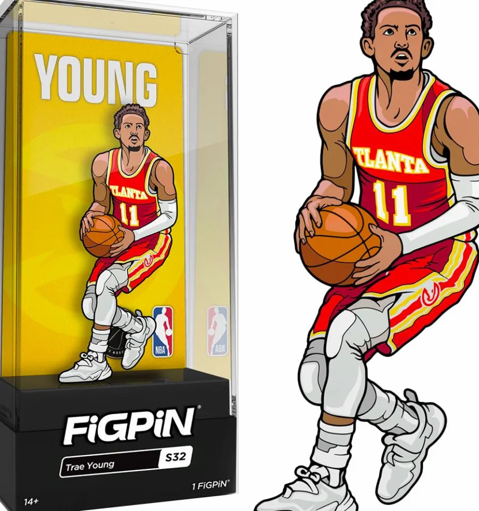 NBA Basketball - Trae Young Atlanta Hawks FigPin Enamel Pin