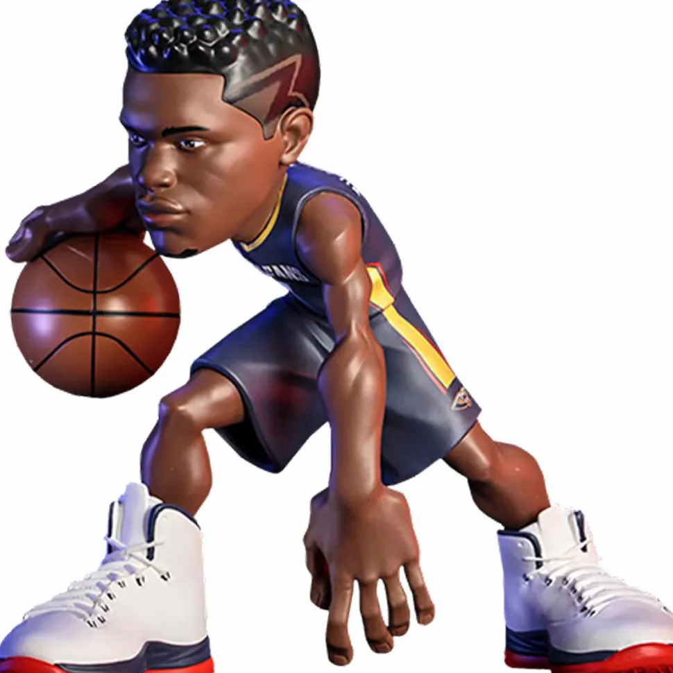 NBA Basketball - Zion Williamson New Orleans Pelicans (Blue Jersey) smAll-Stars 12" Vinyl Figure