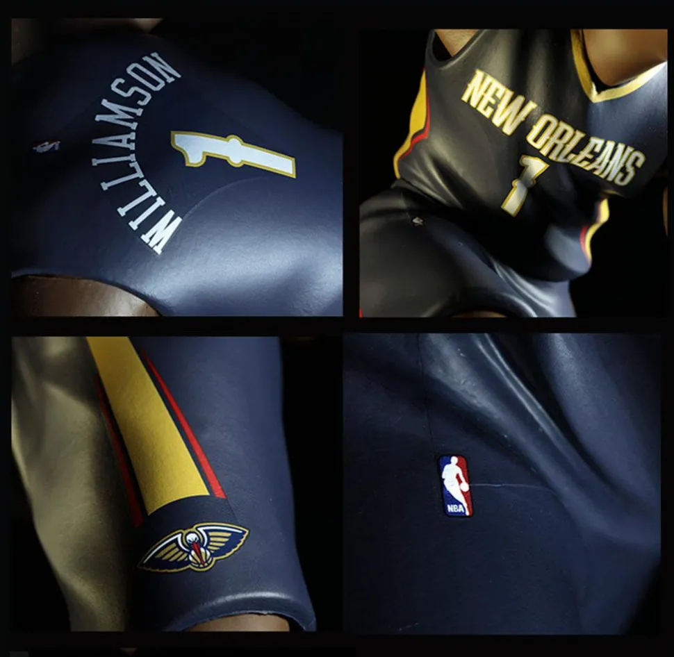 NBA Basketball - Zion Williamson New Orleans Pelicans (Blue Jersey) smAll-Stars 12" Vinyl Figure