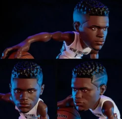 NBA Basketball - Zion Williamson New Orleans Pelicans (White Jersey) smAll-Stars 12" Vinyl Figure
