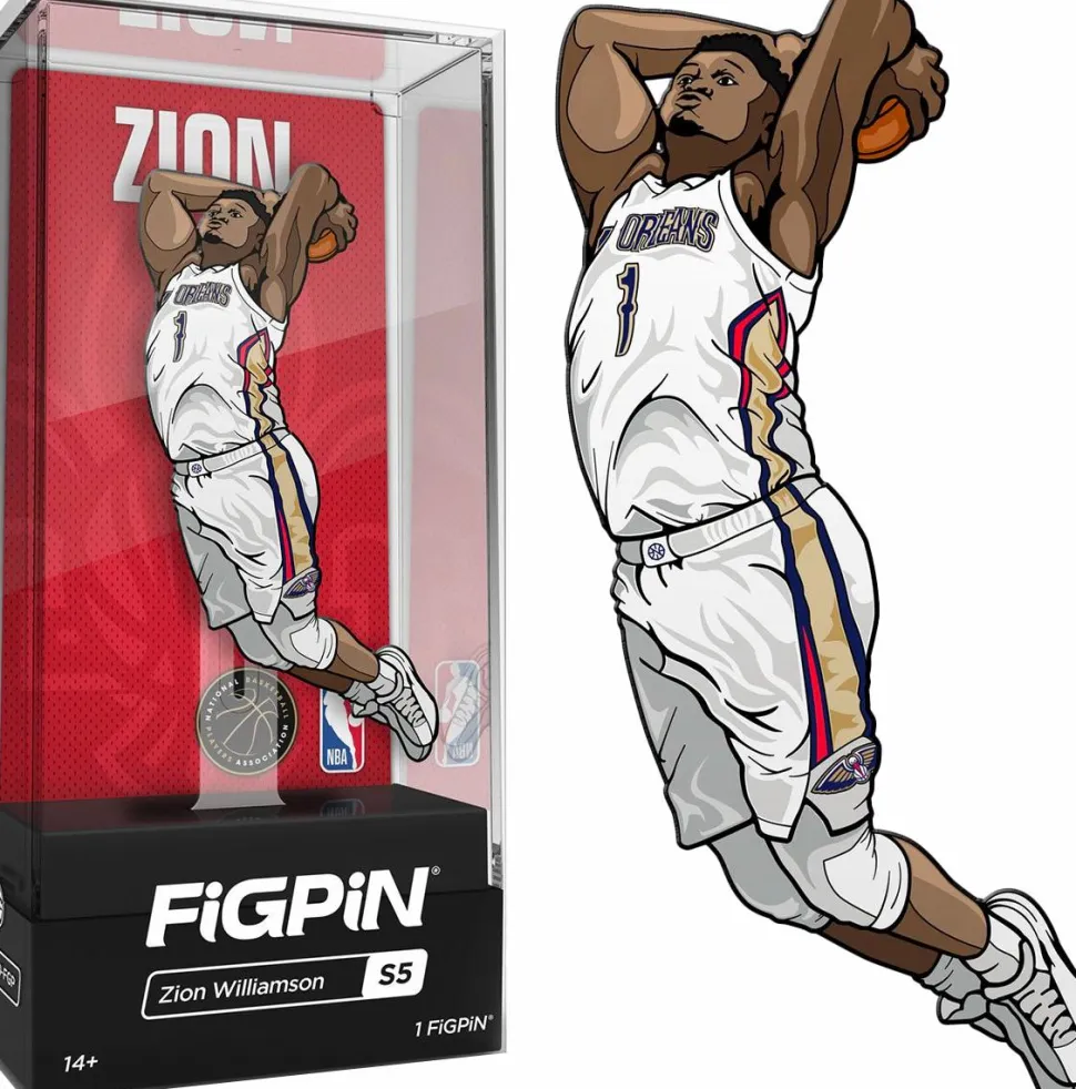 NBA Basketball - Zion Williamson New Orleans Pelicans FigPin Enamel Pin
