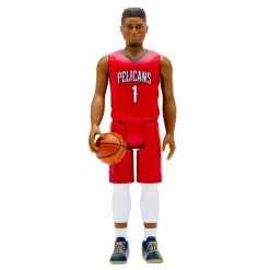 NBA Basketball - Zion Williamson New Orleans Pelicans Red Statement Supersports ReAction 3.75” Action Figure