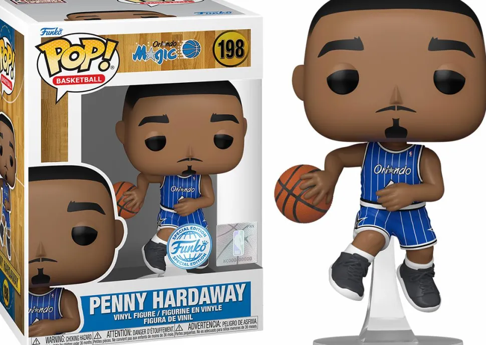 NBA Basketball: Magic - Penny Hardaway Pop! Vinyl Figure