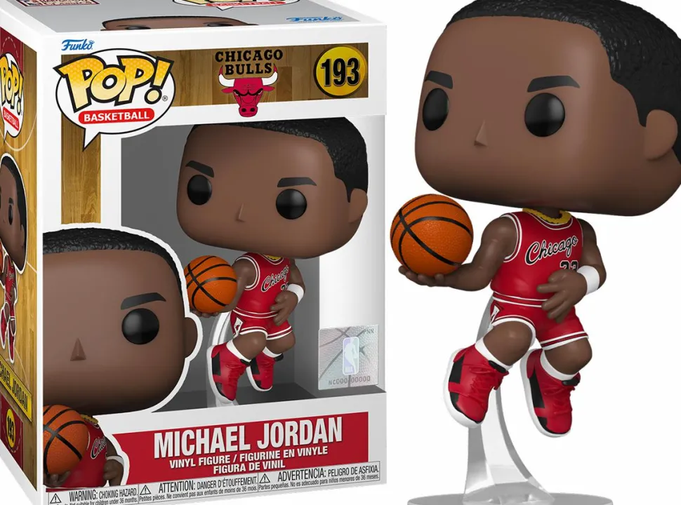 NBA Basketball: Rookie Season - Michael Jordan Chicago Bulls Pop! Vinyl Figure