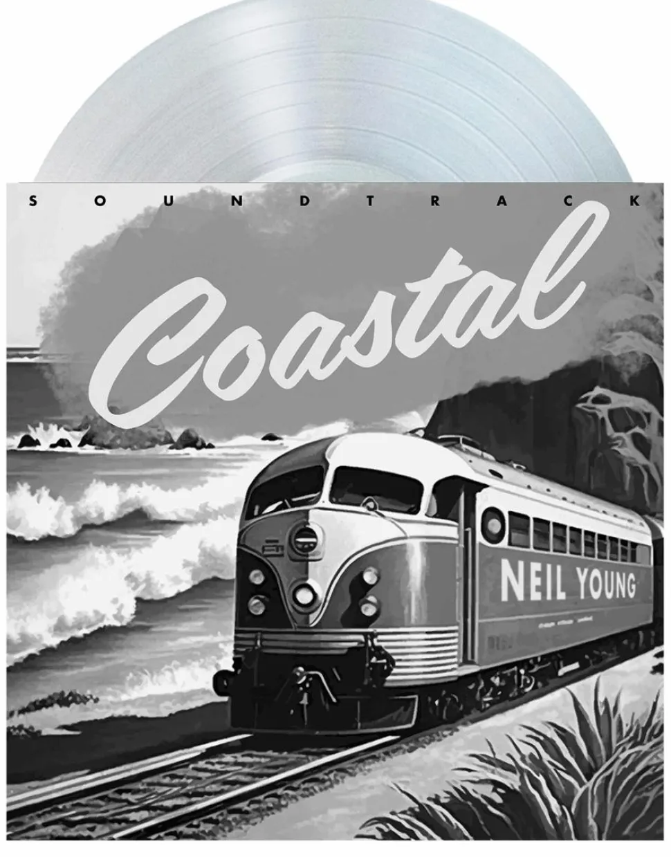 Neil Young - Coastal: The Soundtrack LP Vinyl Record (Indie Exclusive Clear Vinyl)