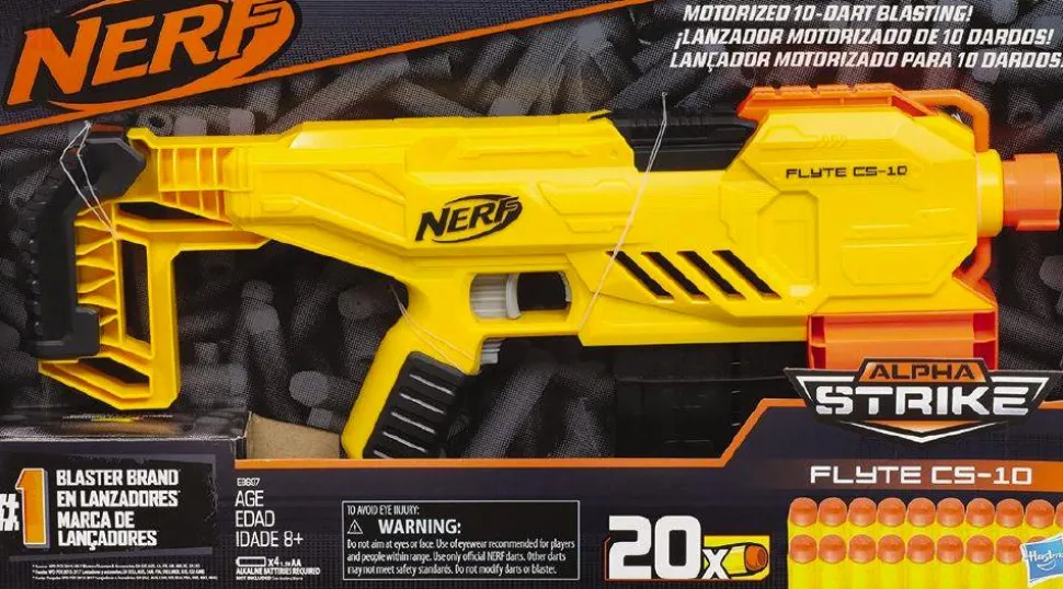 Nerf - Alpha Strike Flyte CS-10 Dart Blaster
