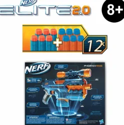 Nerf - Elite 2.0 Star Phoenix CS-6 Dart Blaster
