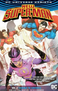 New Super-Man - Rebirth Volume 02 Coming to America Trade Paperback