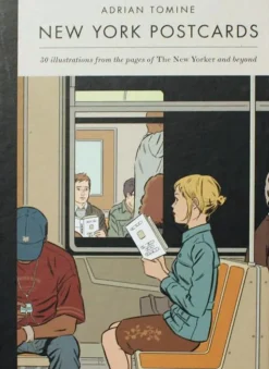 New York Postcards by Adrian Tomine Box Set (30 Postcards)