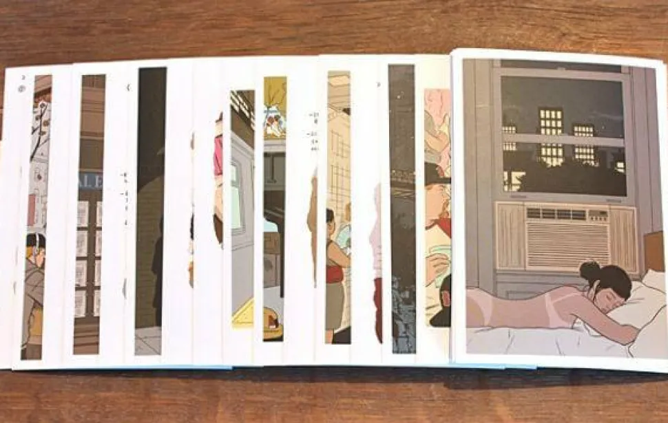 New York Postcards by Adrian Tomine Box Set (30 Postcards)
