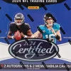 NFL Football - 2024 Panini Certified Football Trading Cards Hobby Box (Display of 10)