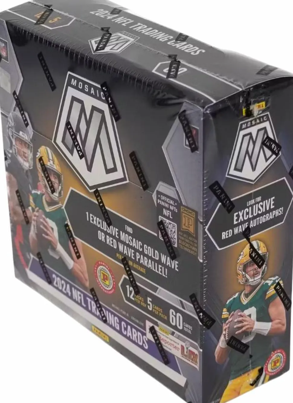 NFL Football - 2024 Panini Mosaic Football International Trading Cards Hobby Box (Display of 12)