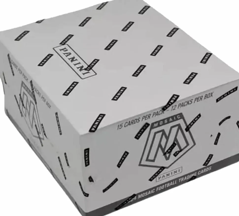 NFL Football - 2024 Panini Mosaic Football Trading Cards Fat Pack Box (Display of 12)