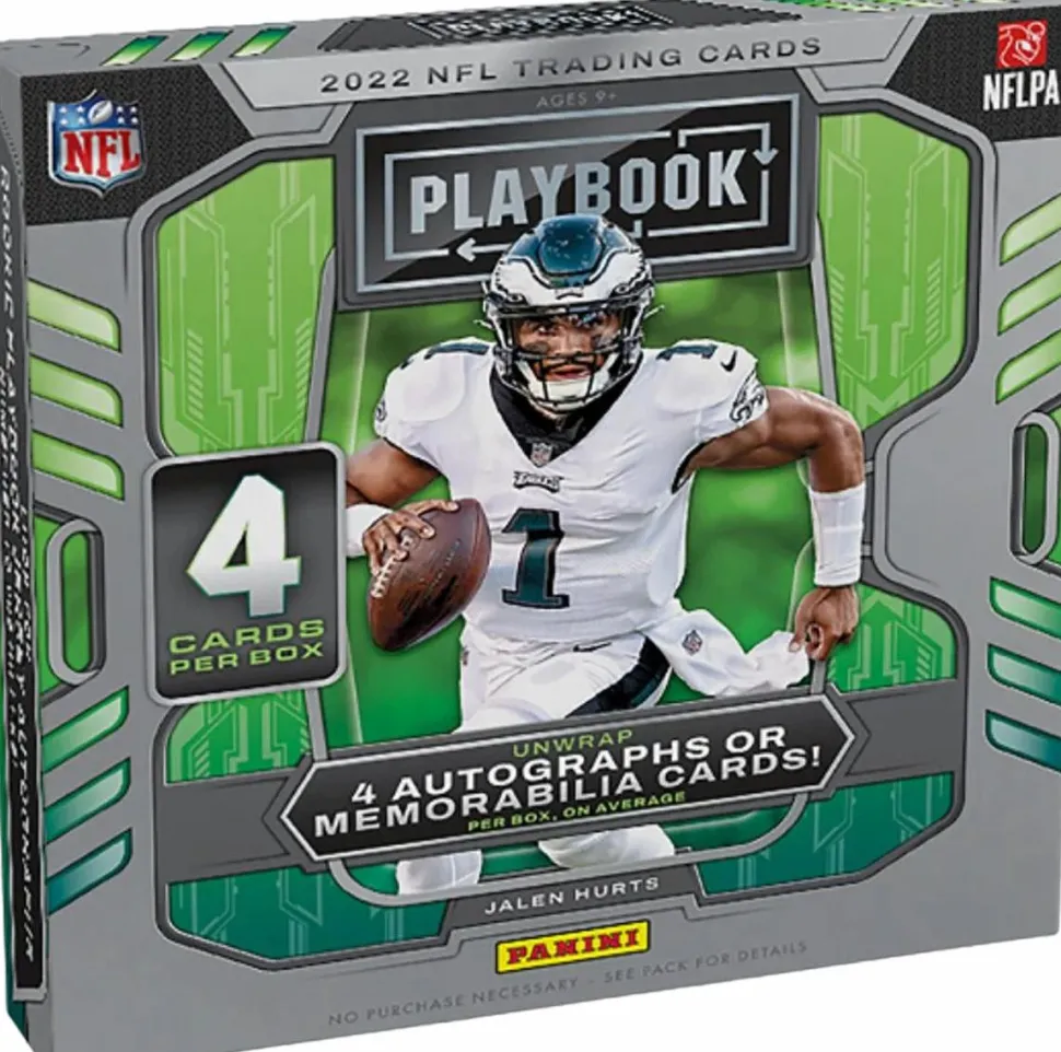 NFL Football - 2022 Panini Playbook Football Hobby Trading Cards Box (Display of 1 Pack)