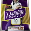 NFL Football - 2024 Panini Prestige Football Trading Cards Retail Booster Pack (10 Cards)