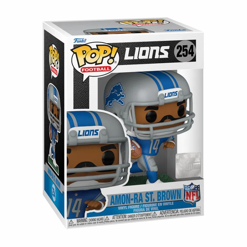 NFL Football - Amon-Ra St. Brown Detroit Lions Pop! Vinyl Figure